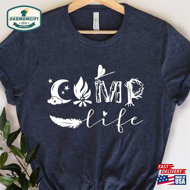 Camp Life Shirt Campfire Lover Gift Hoodie Sweatshirt