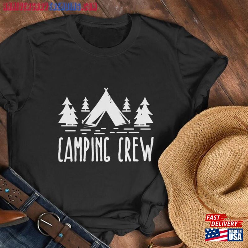 Camping Crew Unisex T-Shirt Classic – Bipubunny Store