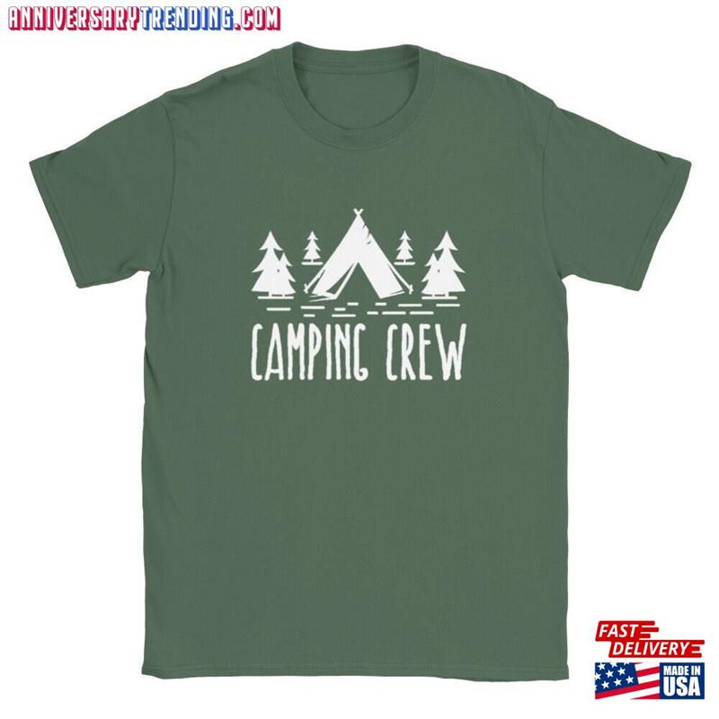 Camping Crew Unisex T-Shirt Classic – Bipubunny Store