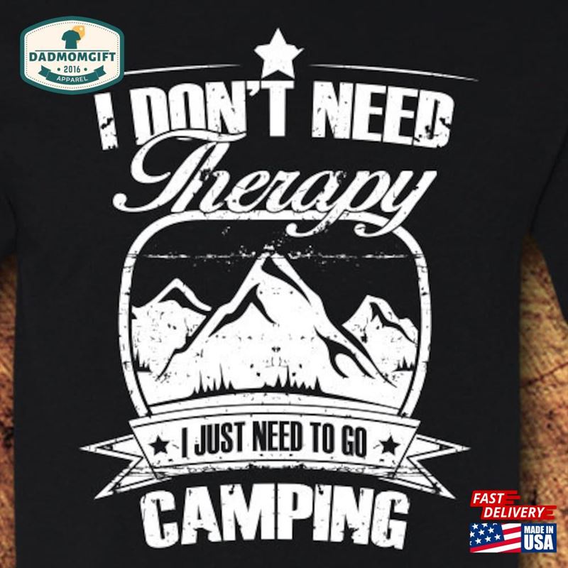 Camping Therapy T-Shirt Tshirt Hoodie