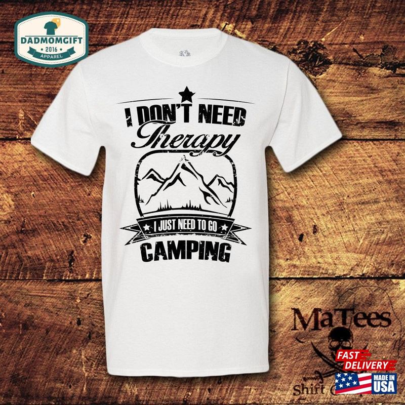 Camping Therapy T-Shirt Tshirt Hoodie