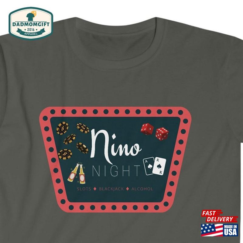 Casino Night Men’s T-Shirt Hoodie