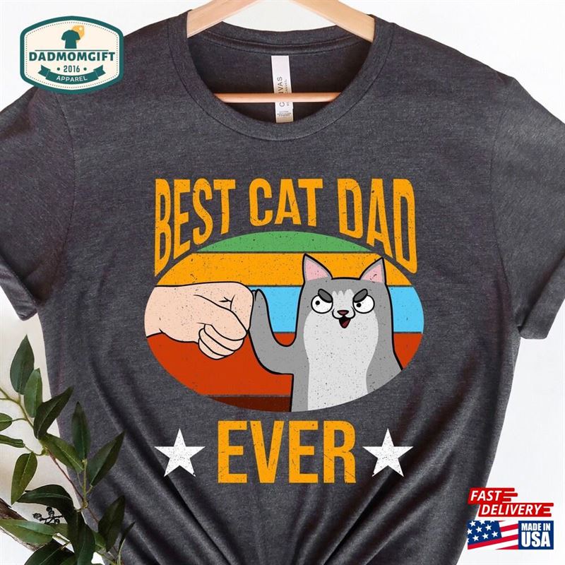 Cat Dad Shirt Lover Father Unisex Hoodie