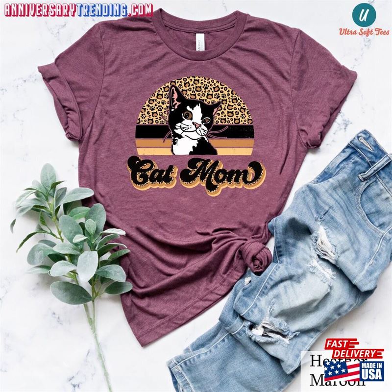 Cat Mom Shirt Animal Mama Classic T-Shirt – Bipubunny Store