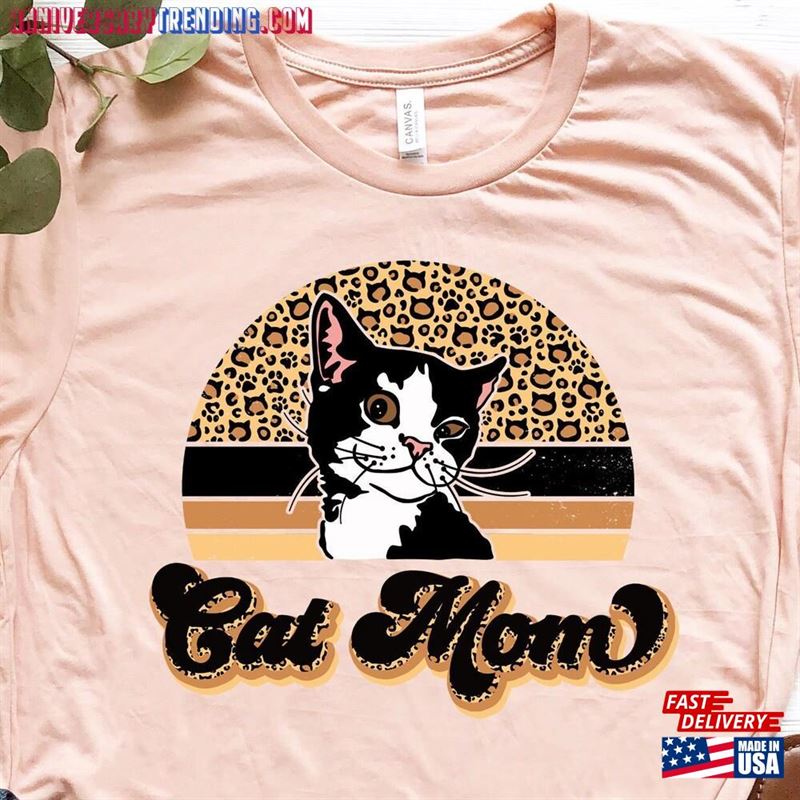 Cat Mom Shirt Animal Mama Classic T-Shirt – Bipubunny Store