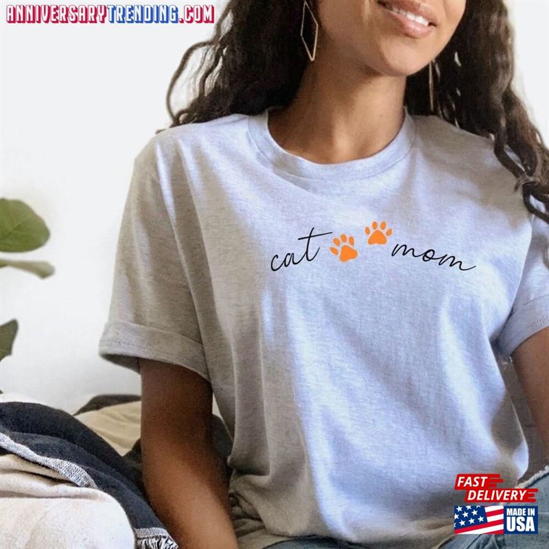 Cat Mom Shirts Mothers Day Gift Mama Tshirt Unisex Classic – Bipubunny Store