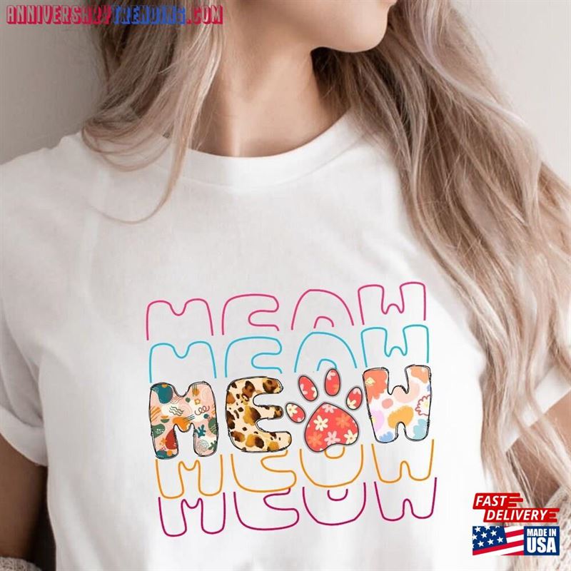 Cats Meow Mama Shirt Cat Lovers Tee Women Sweatshirt Hoodie – Bipubunny Store