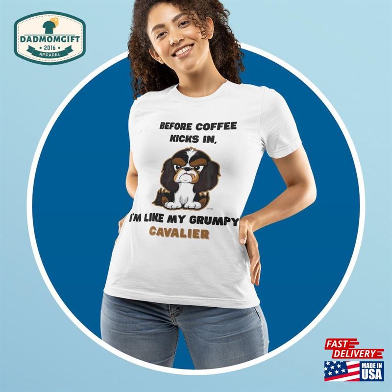 Cavalier T Shirt For Men And Women Gift Dog Lover T-Shirt Hoodie