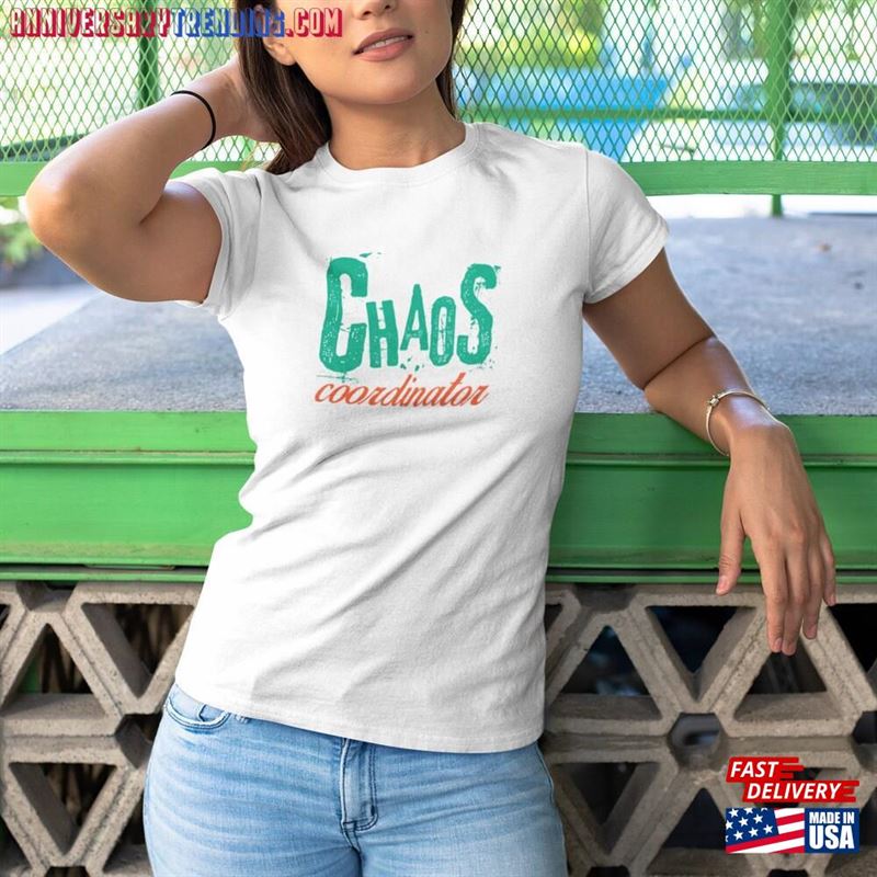 Chaos Coordinator Mom Tee Short Sleeve Unisex T-Shirt Mother Classic Hoodie – Bipubunny Store