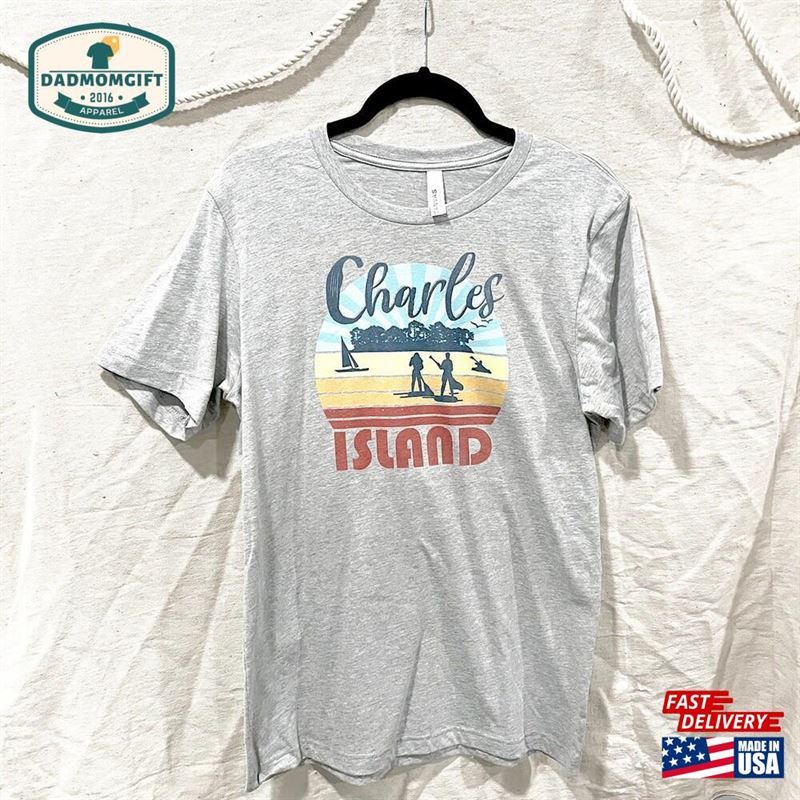 Charles Island Retro T-Shirt Classic Unisex