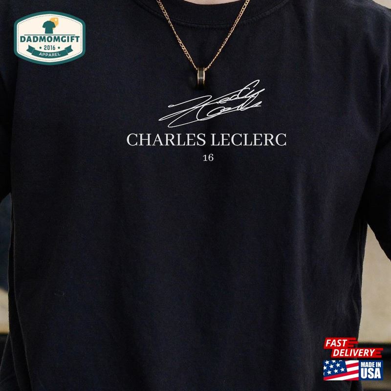 Charles Leclerc T-Shirt Unisex Classic