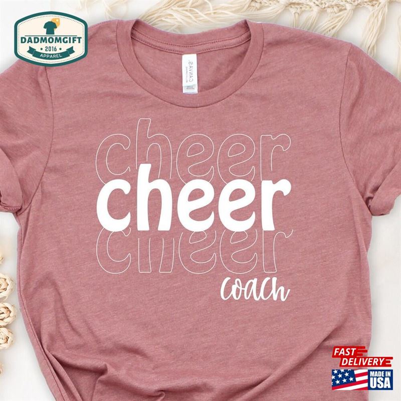 Cheer Coach T-Shirt Game Day Shirt Coaching Tees Unisex Sweatshirt