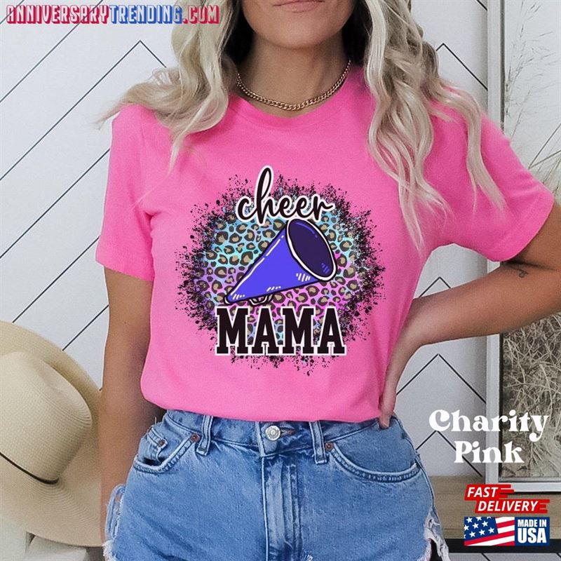 Cheer Mama Shirt Cheerleading Mom Tee Mother Hoodie Classic – Bipubunny Store