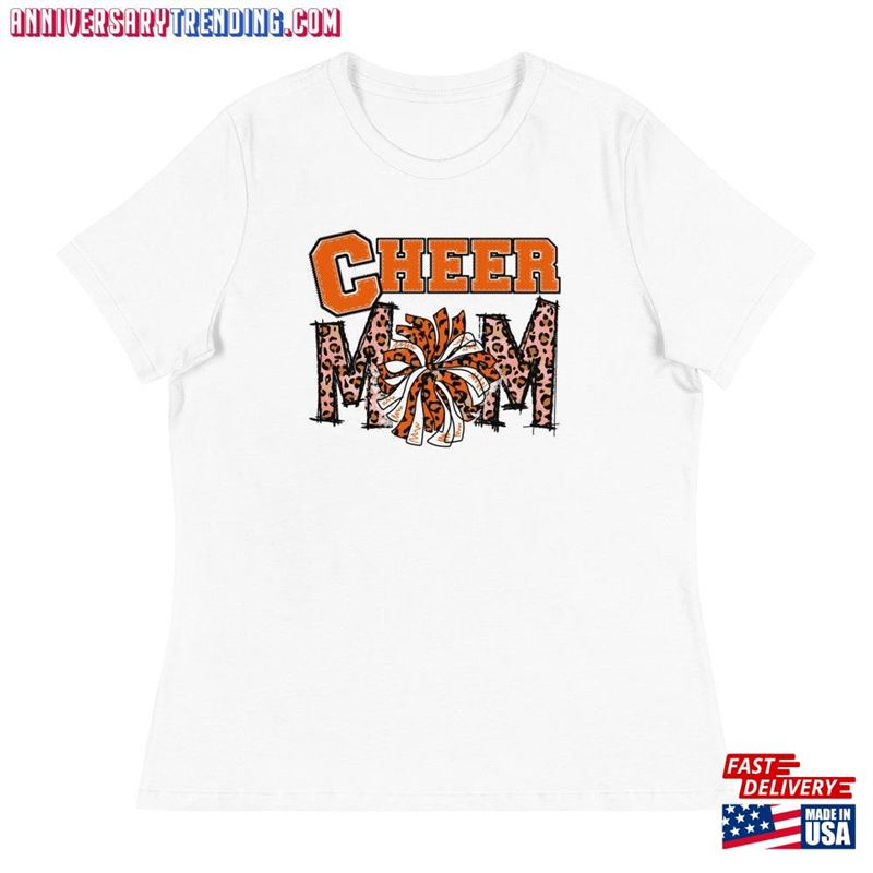 Cheer Mom Gift Glitter Shirt T-Shirt Unisex -Bipubunny Store