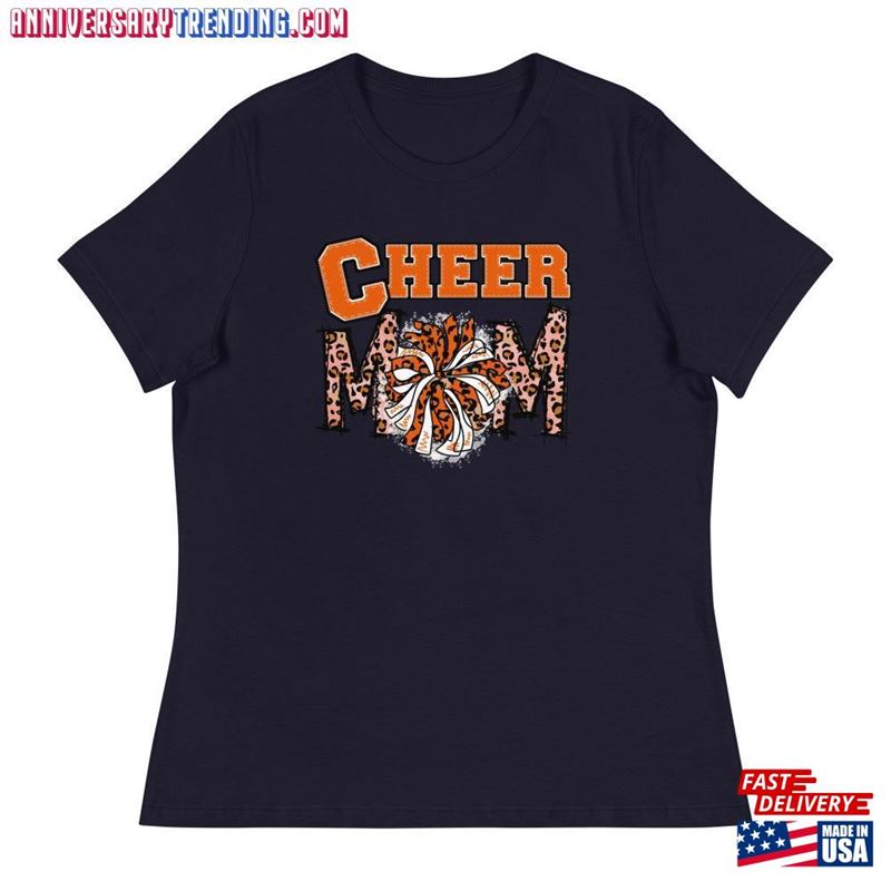 Cheer Mom Gift Glitter Shirt T-Shirt Unisex -Bipubunny Store