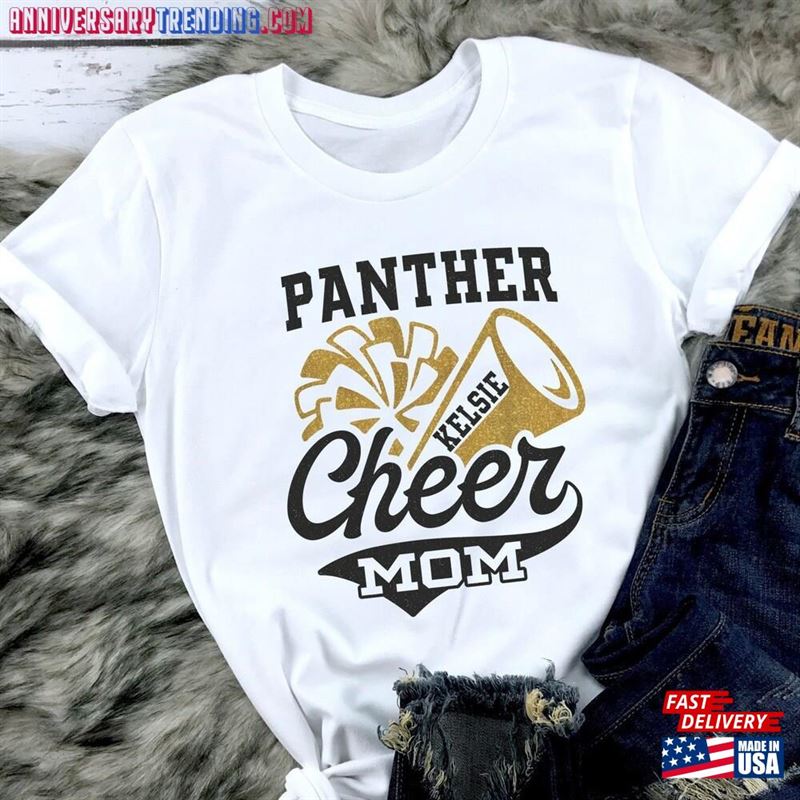 Cheer Mom Shirt Personalized With Mascot Name Cheerleader Hoodie Classic – Bipubunny Store