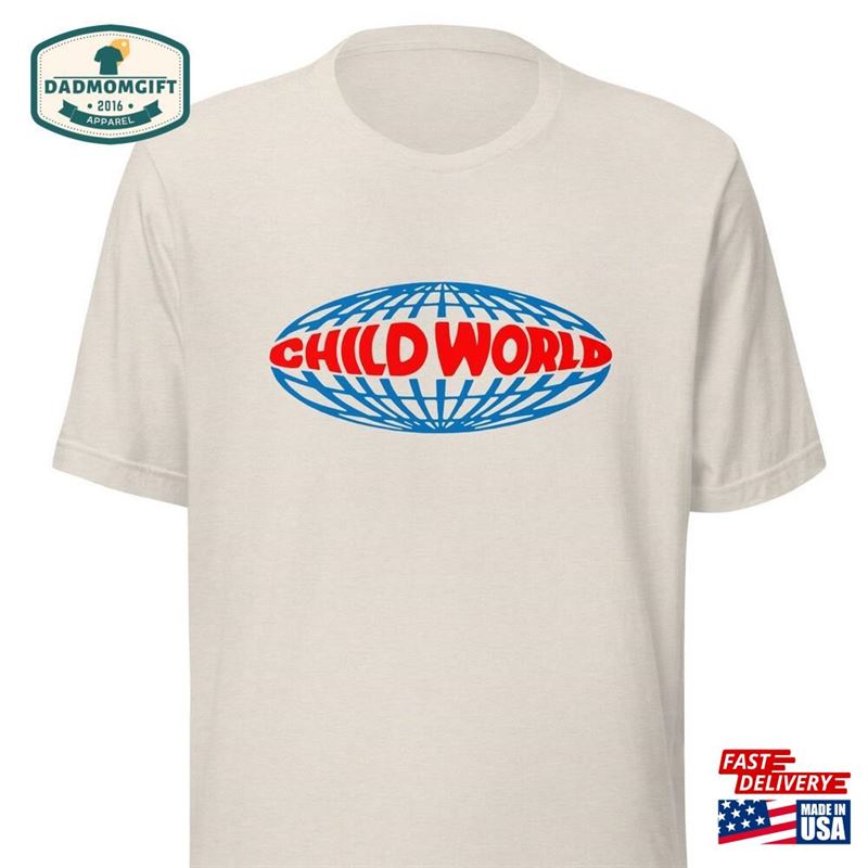 Child World Retro T-Shirt Mens Womens Graphic Tee Hoodie