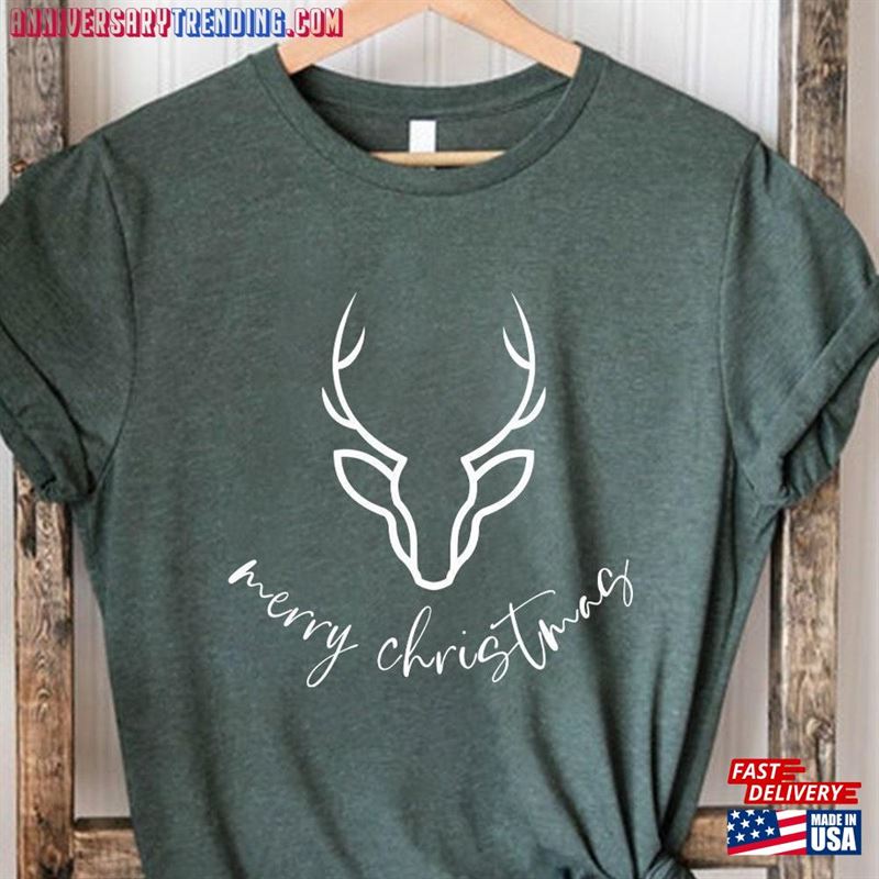 Christmas Shirt Merry Women Classic Unisex -Bipubunny Store