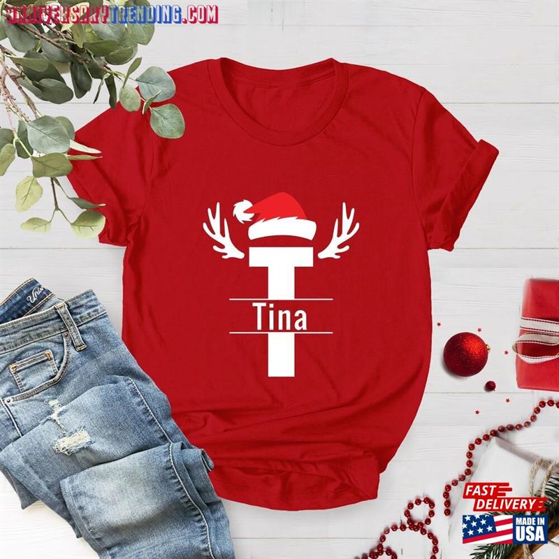 Christmas Shirts Matching Family Custom T-Shirt Unisex – Bipubunny Store