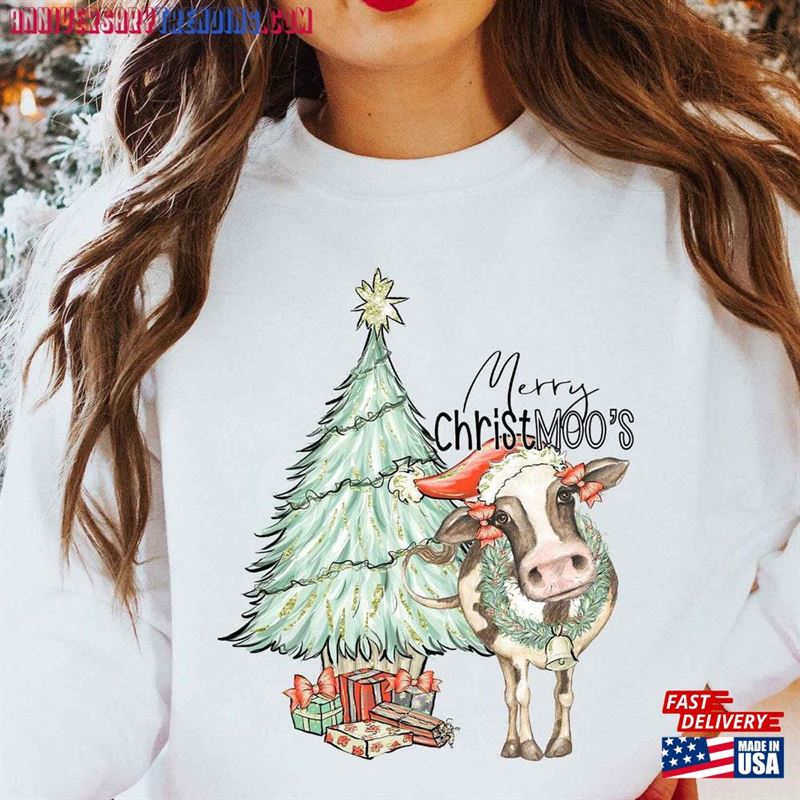 Christmas Sweatshirt Women Merry Christmoos Shirt T-Shirt Hoodie – Bipubunny Store