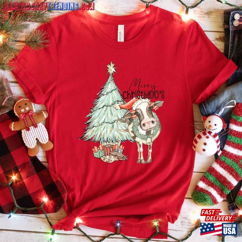 Christmas Sweatshirt Women Merry Christmoos Shirt T-Shirt Hoodie – Bipubunny Store