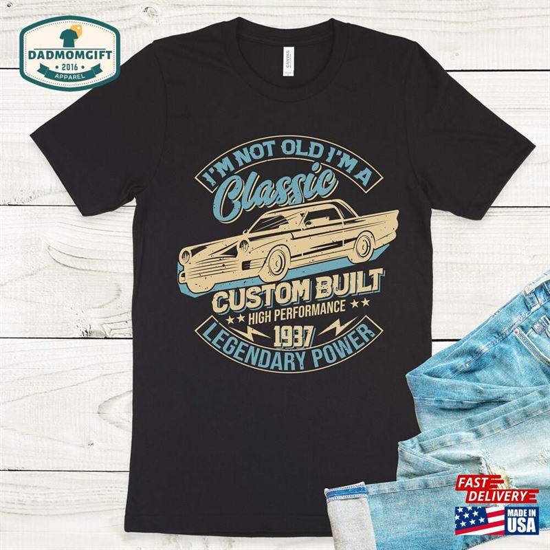 Classic Car Retro T-Shirt