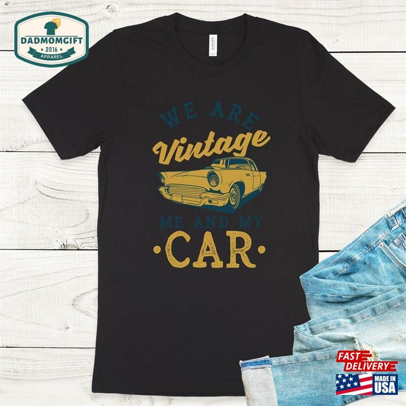 Classic Car Retro T-Shirt Unisex