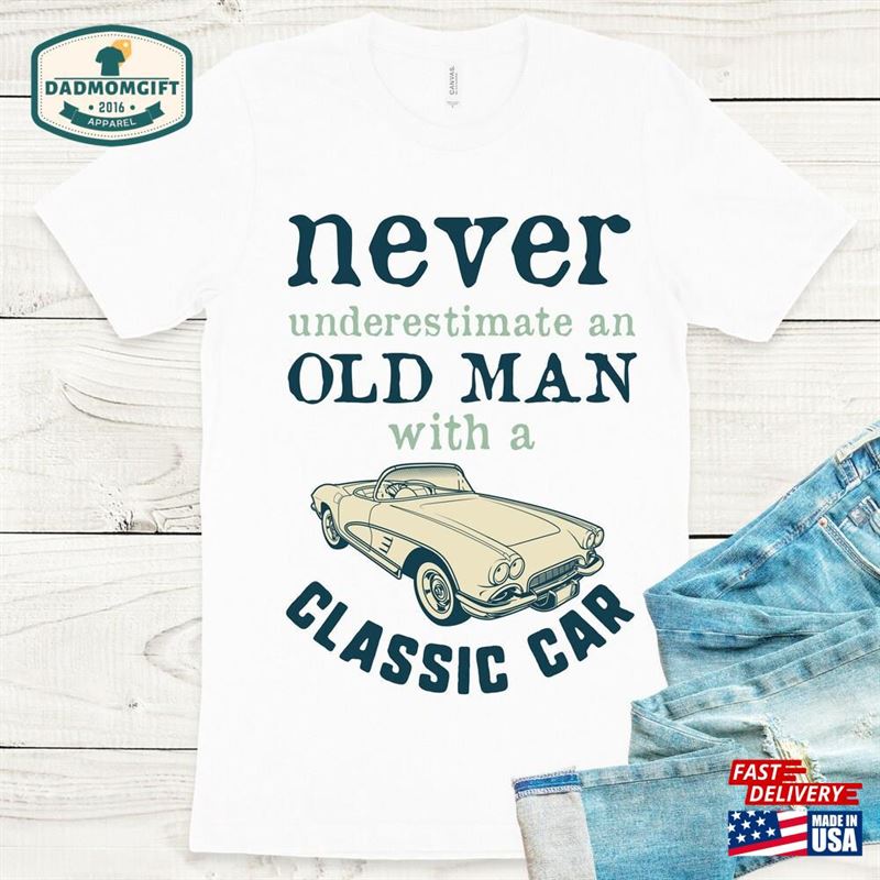 Classic Car Retro T-Shirt Unisex Sweatshirt