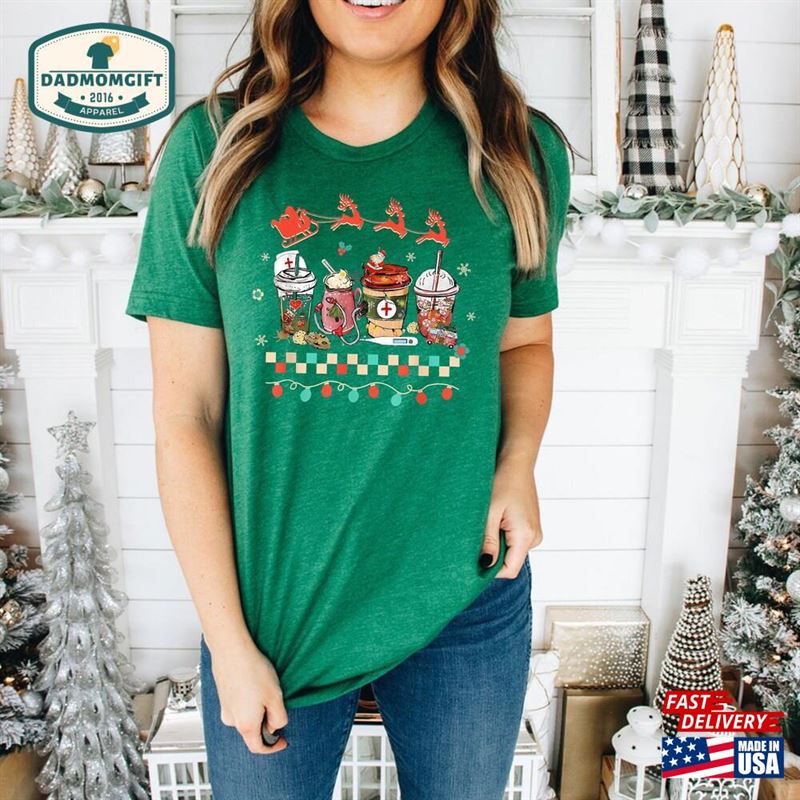 Coffee Lover Gift Gingerbread Christmas Sweatshirt Unisex Classic