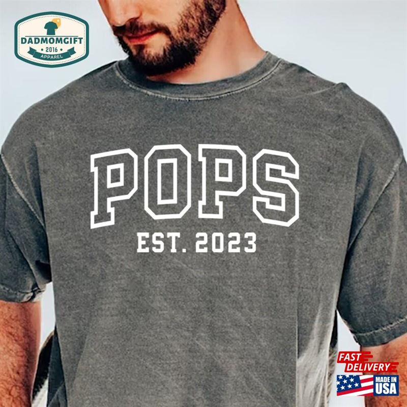 Comfort Color Pops 2023 Shirt Gift For New Men Unisex Classic