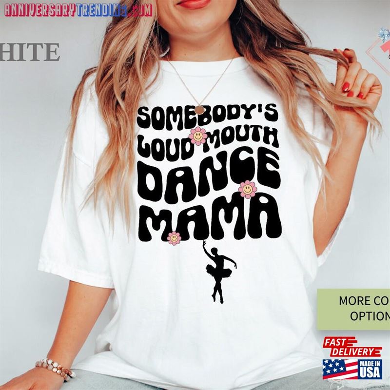 Comfort Colors Dance Mama Shirt T-Shirt Classic – Bipubunny Store