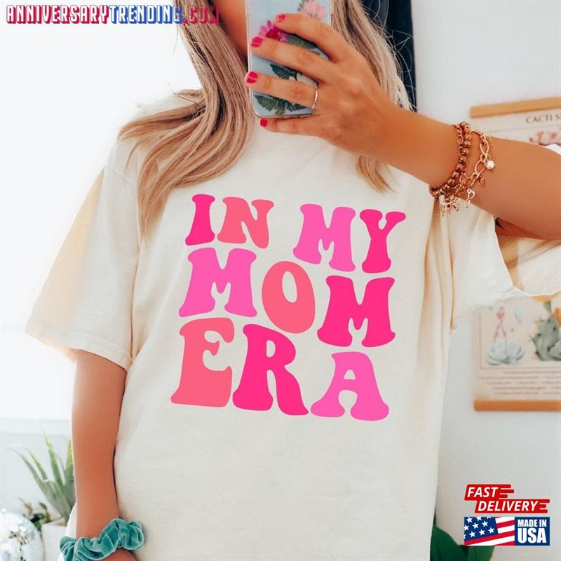 Comfort Colors Shirt In My Mom Era Mama T-Shirt Sweatshirt – Bipubunny Store