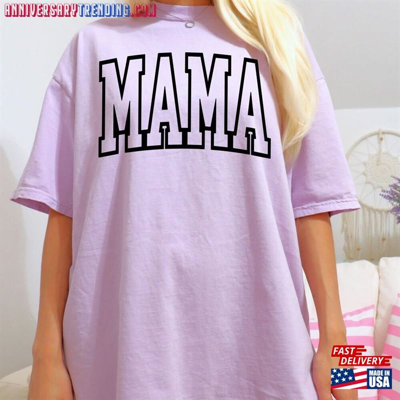 Comfort Colors Shirt Mama Mom Classic T-Shirt -Bipubunny Store