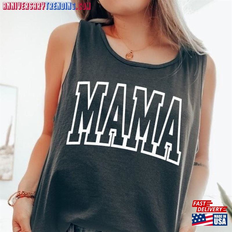 Comfort Colors Tank Top Mama Shirt Sweatshirt T-Shirt – Bipubunny Store