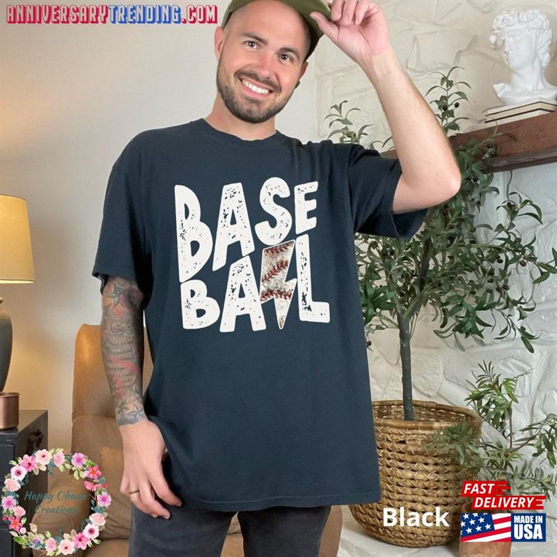 Comfort Colors Vintage Style Baseball T-Shirt Grunge Hoodie Sweatshirt -Bipubunny Store