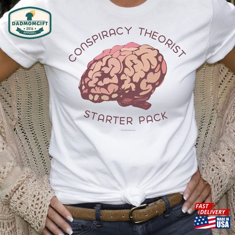 Conspiracy Theorist Starter Pack Shirt Conservative T-Shirt Hoodie