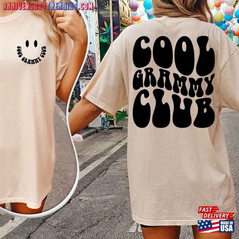 Cool Grammy Club Shirt Gifts For Grandma Mother Sweatshirt Hoodie – Bipubunny Store