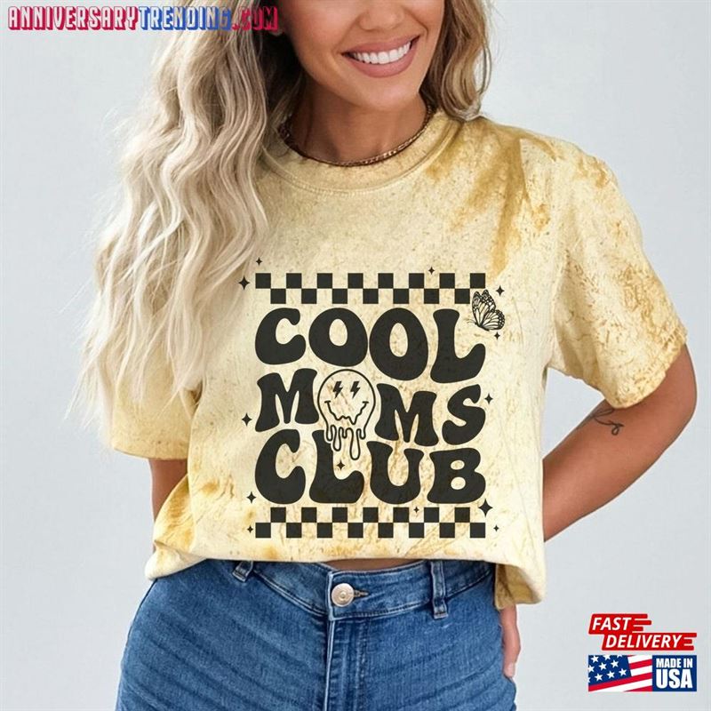 Cool Moms Club Color Blast Shirt Mom Gift For Classic T-Shirt -Bipubunny Store