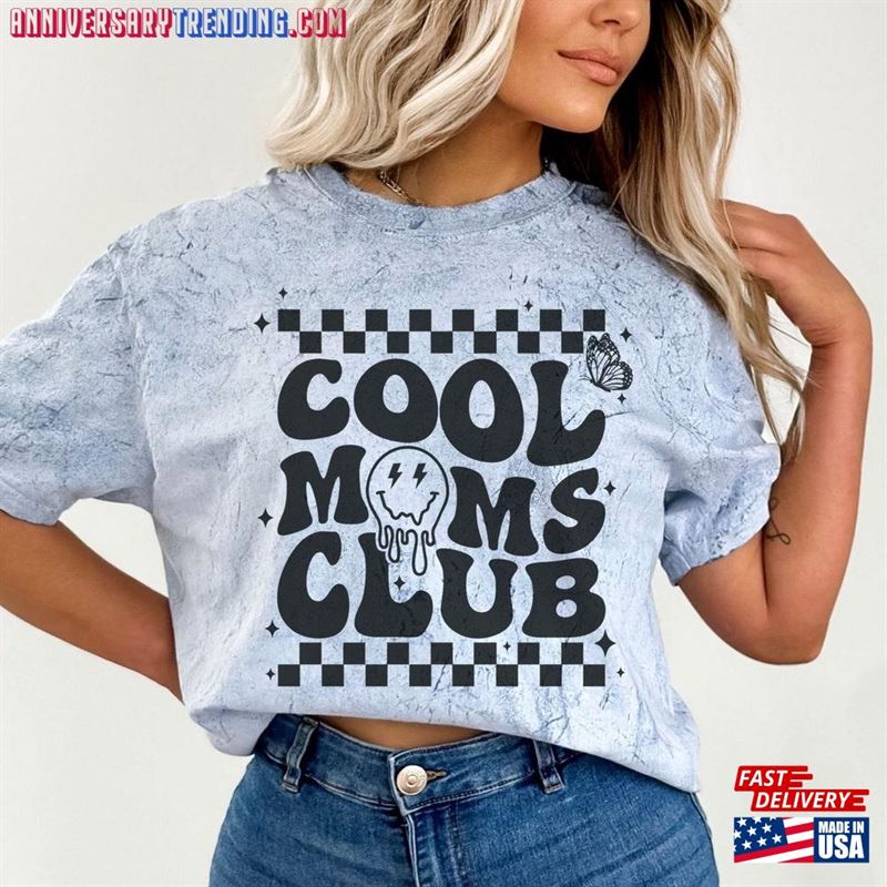 Cool Moms Club Color Blast Shirt Mom Gift For Classic T-Shirt -Bipubunny Store