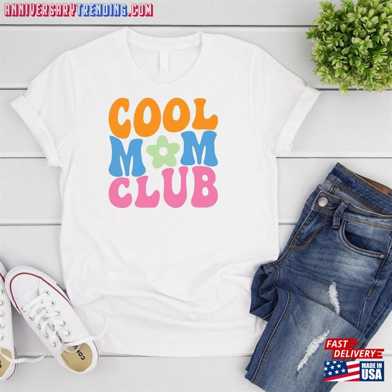 Cool Moms Club Shirt Mom Mother Classic Sweatshirt – Bipubunny Store