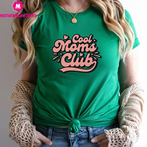 Cool Mother’s Day Shirt Gift for Mom, Mama Retro Vintage Soft Tee Gift for Her Shirt, T shirt for Mom Club Mama Vibes