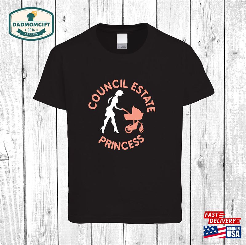 Council Estate Princess T-Shirt Hoodie Classic