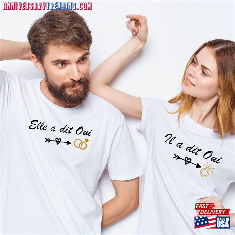 Couple T Shirt Wedding Ad Classic Hoodie – Bipubunny Store