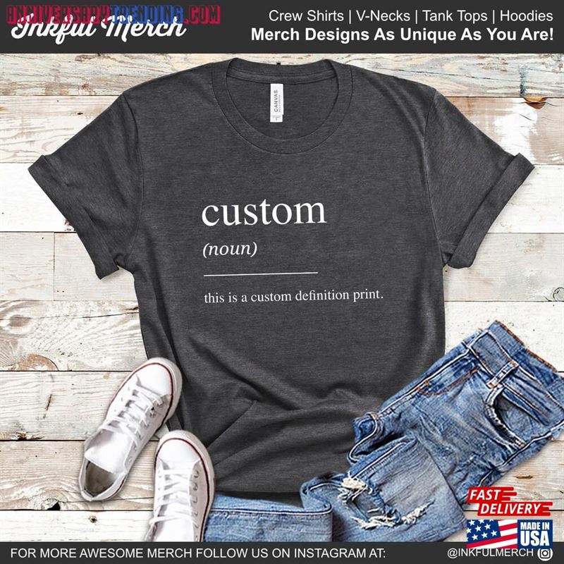 Custom Definition Shirt Saying Hoodie T-Shirt -Bipubunny Store