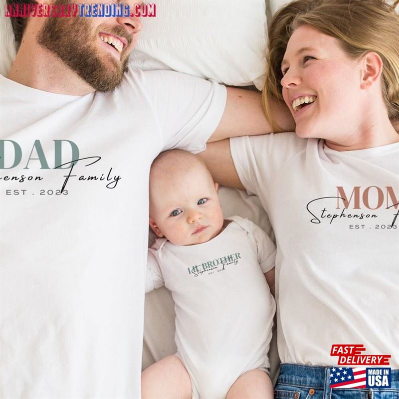 Custom Matching Family Shirts Personalized Group For Make Your Own Tee Hoodie Sweatshirt – Bipubunny Store