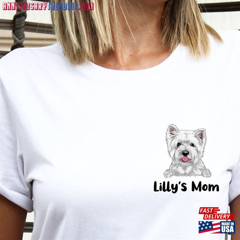 Custom Westie Dog Shirt Personalized Gift Lover Hoodie Sweatshirt – Bipubunny Store