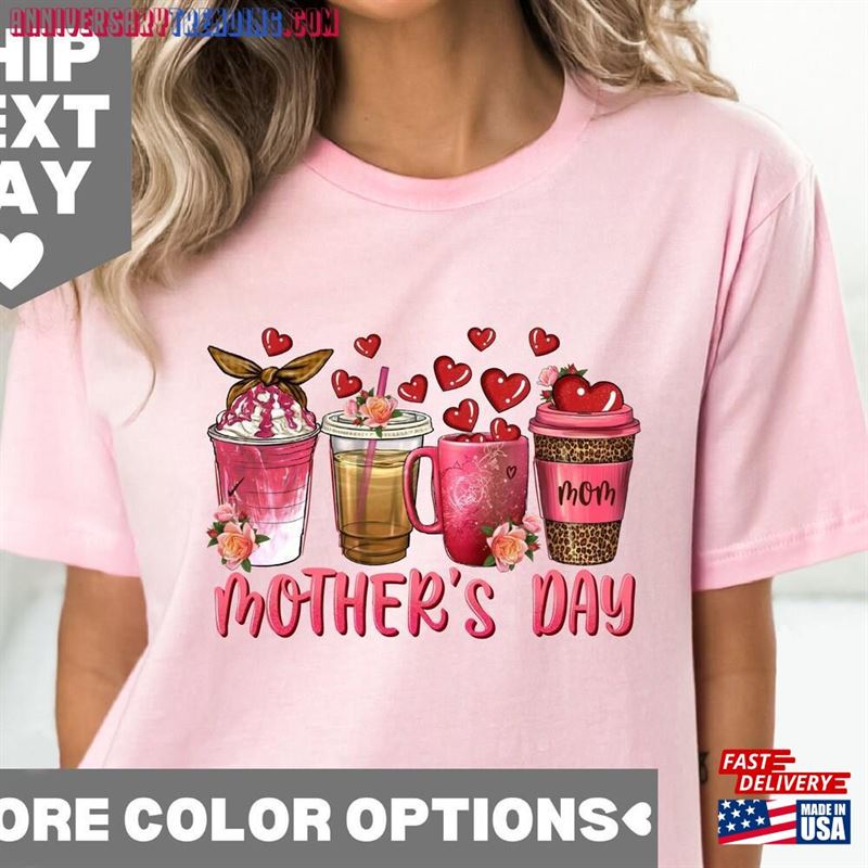 Cute Mom Coffee Shirt Mothers Day Mama Unisex Classic – Bipubunny Store