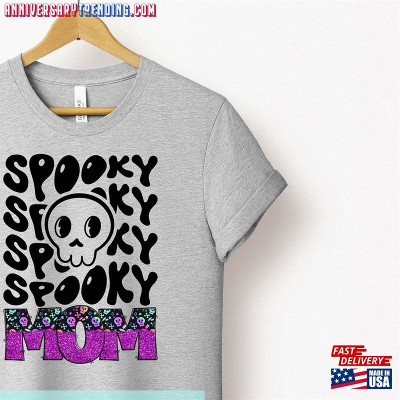 Cute Spooky Mom Skull Shirt Sweatshirt Classic – Bipubunny Store