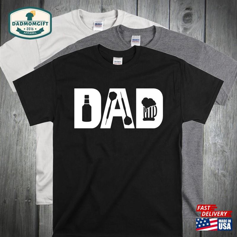 Dad Darts Shirt Fathers Day Gift Lover T-Shirt Classic