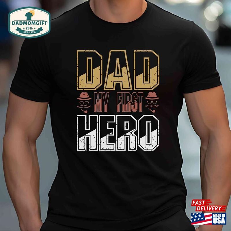 Dad Hero Shirt Funny For Gifts New Hoodie Classic